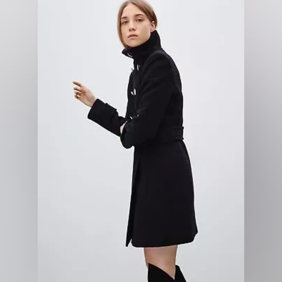 Babaton Black Bromly Coat - Picture 2 of 10